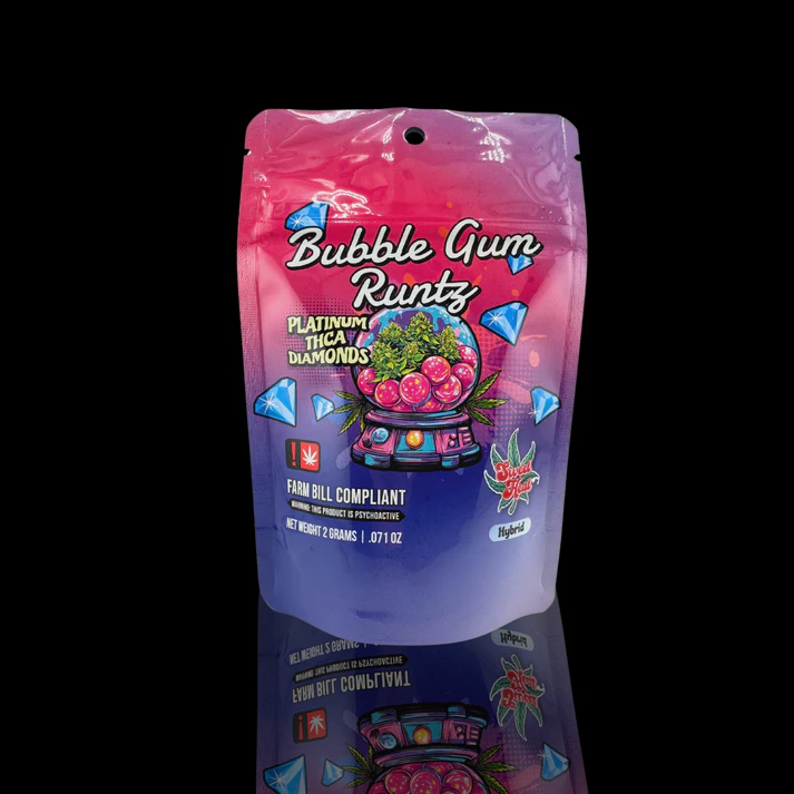 Sweet Heat THCa Diamonds 1 gram / Bubble Gum Runtz